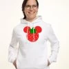 Disney Mickey & Friends Strawberry EarsFelpa Con CappuccioWhite Donna Felpe H3A21J40U-A11