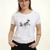Disney Bambi Bambi FriendshipT-Shirt Con StampaWhite Donna T-shirt E Top H3A21D3JC-A11