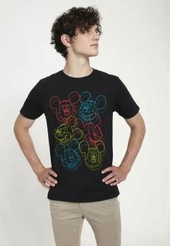 Disney Classic Mickey Neon Heads UnisexT-Shirt Con StampaBlack Uomo T-shirt E Polo H3A21028D-Q11 -Disney ba26a451261448f4a45ee9ce69b22547