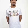 Disney Mickey Classic Mickey And Friends Grid UnisexT-Shirt Con StampaWhite Uomo T-shirt E Polo H3A2102B8-A11