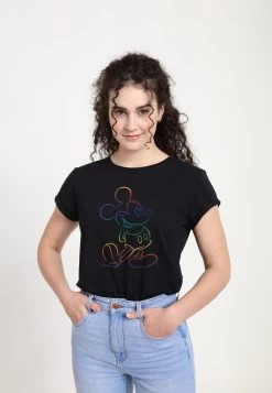 Disney Mickey Mouse Big PrideT-Shirt Con StampaBlack Donna T-shirt E Top H3A21D9LY-Q11 6 Disney Mickey Mouse Big PrideT-Shirt Con StampaBlack Donna T-shirt E Top H3A21D9LY-Q11 -Disney bb4efa022cee43ccbcdcd108ec5ca081