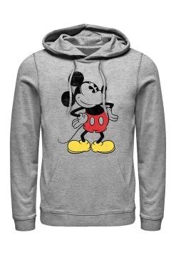 Disney Classic Mickey Classic Vintage MickeyFelpa Con CappuccioMelange Grey Donna Felpe H3A21032B-C11