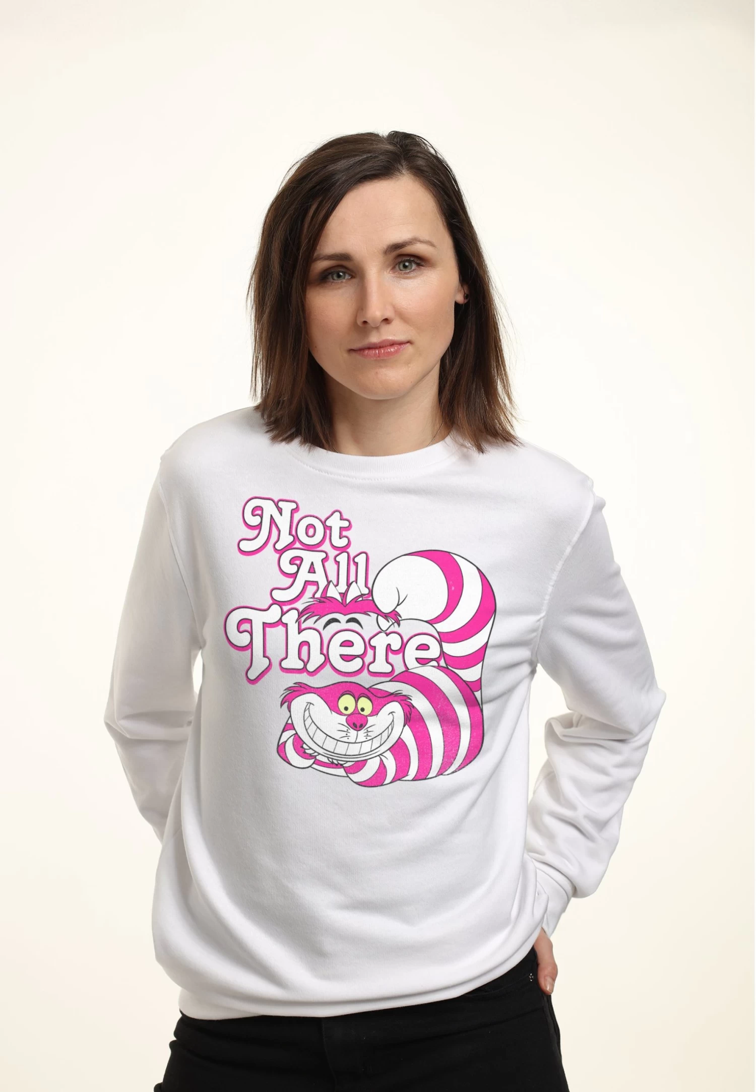 Disney Alice In Wonderland All ThereFelpaWhite Donna Felpe H3A21J73Z-A11 1 Disney Alice In Wonderland All ThereFelpaWhite Donna Felpe H3A21J73Z-A11
