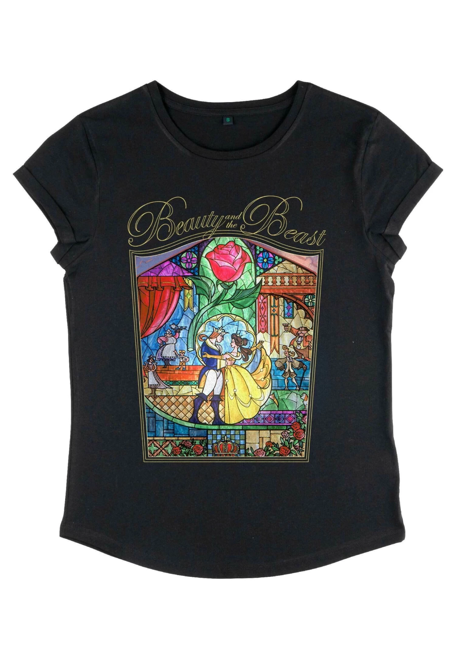 Disney Beauty & The Beast Beauty StoryT-Shirt Con StampaBlack Donna T-shirt E Top H3A21E03R-Q11 5 Disney Beauty & The Beast Beauty StoryT-Shirt Con StampaBlack Donna T-shirt E Top H3A21E03R-Q11 - immagine 5