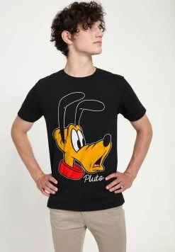 Disney Classics Mickey ClassicPluto Big FaceT-Shirt Con StampaBlack Uomo T-shirt E Polo H3A22O02R-Q11