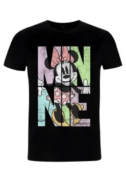 Disney Classic Mickey Minnie Name FillT-Shirt Con StampaBlack Donna T-shirt E Top H3A21D5DR-Q11