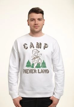 Disney Peter Pan Camp NeverlandFelpaWhite Uomo Maglieria E Felpe H3A22S5QB-A11
