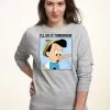 Disney Pinocchio Do It TomorrowFelpaHeather Grey Donna Felpe H3A21J9FX-C11