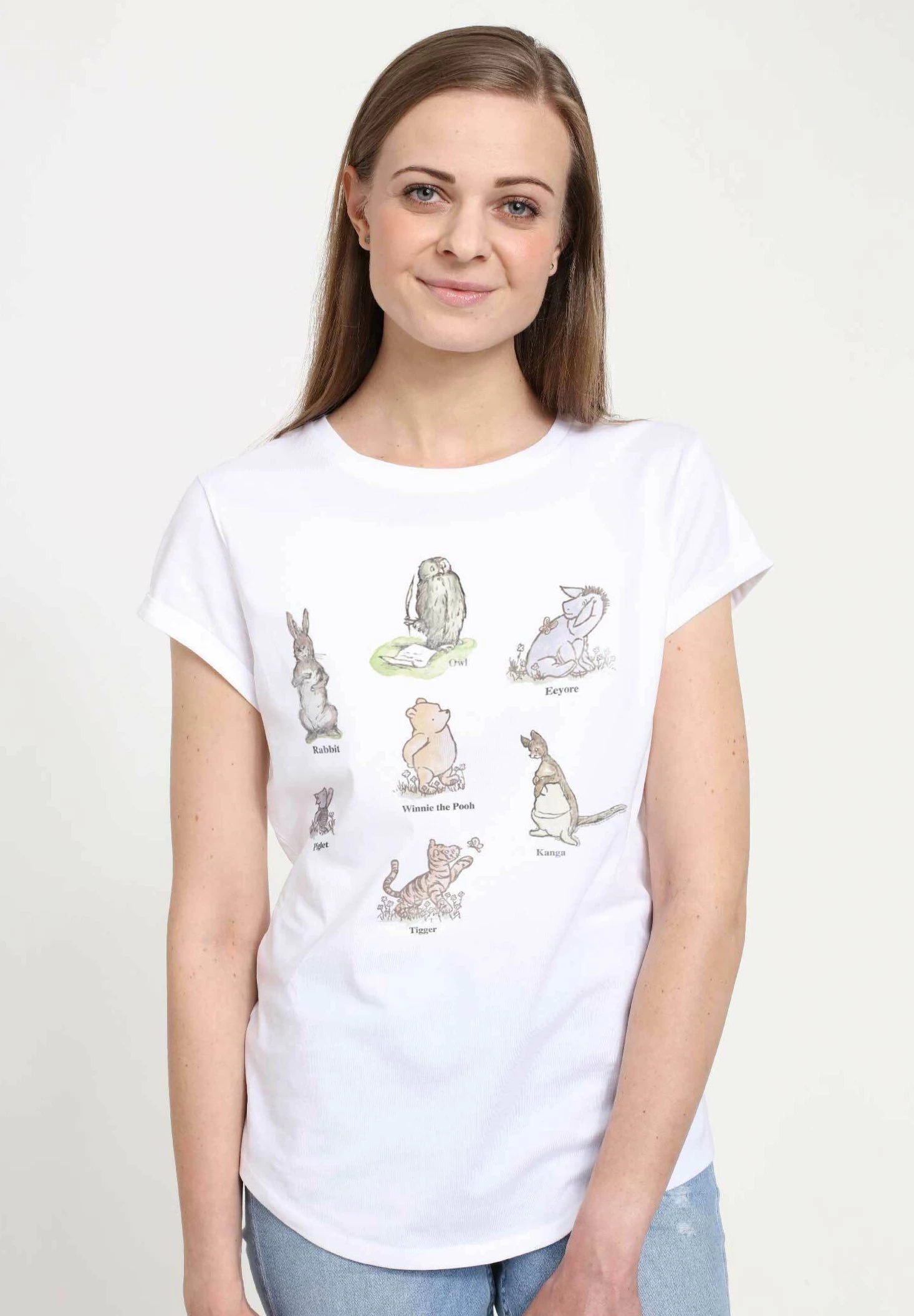 Disney Winnie The Pooh Winnie PosterT-Shirt Con StampaWhite Donna T-shirt E Top H3A2100II-A11 3 Disney Winnie The Pooh Winnie PosterT-Shirt Con StampaWhite Donna T-shirt E Top H3A2100II-A11 - immagine 3