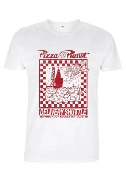 Disney Pixar Pizza Planet Delivery T-Shirt Con StampaWhite Uomo T-shirt E Polo H3A2100JX-A11 -Disney c943cbb63d414ca2b4c632aaeb3c7fd6