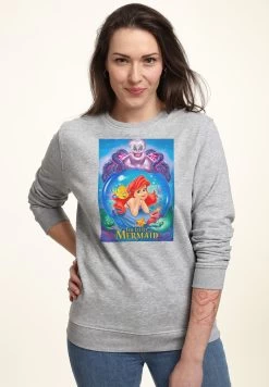 Disney The Little Mermaid Ariel And UrsulaFelpaHeather Grey Donna Felpe H3A21J87F-C11