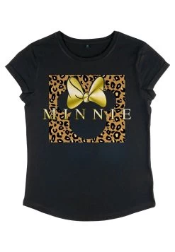 Disney Mickey Classic Leopard Square Minnie - T-Shirt Con Stampa - Black -Disney cd03c991de6f4c31984a5d39e1e2f664