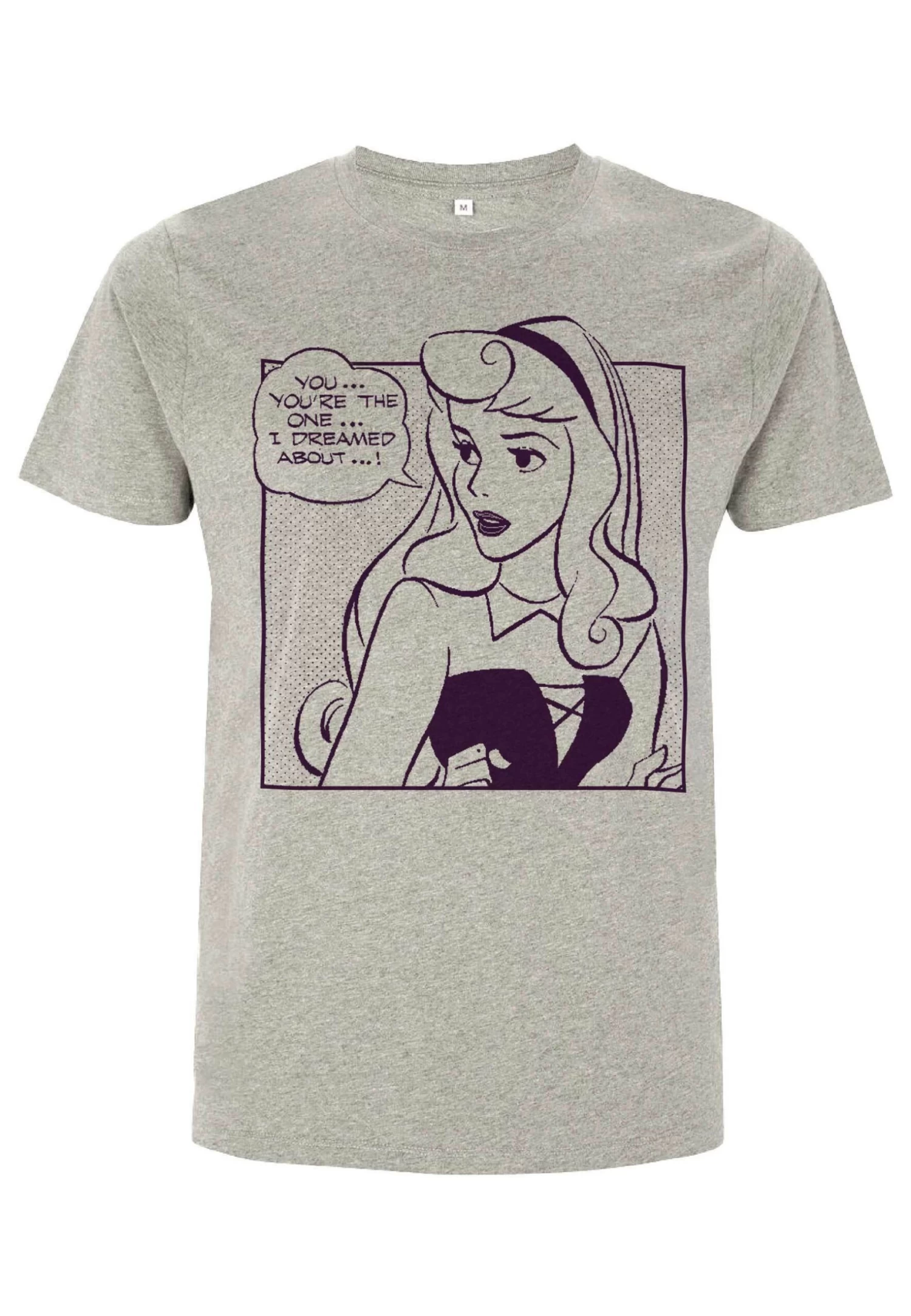 Disney Sleeping Beauty Aurora Comic UnisexT-Shirt Con StampaMelange Grey Uomo T-shirt E Polo H3A21026I-C11 4 Disney Sleeping Beauty Aurora Comic UnisexT-Shirt Con StampaMelange Grey Uomo T-shirt E Polo H3A21026I-C11 - immagine 4
