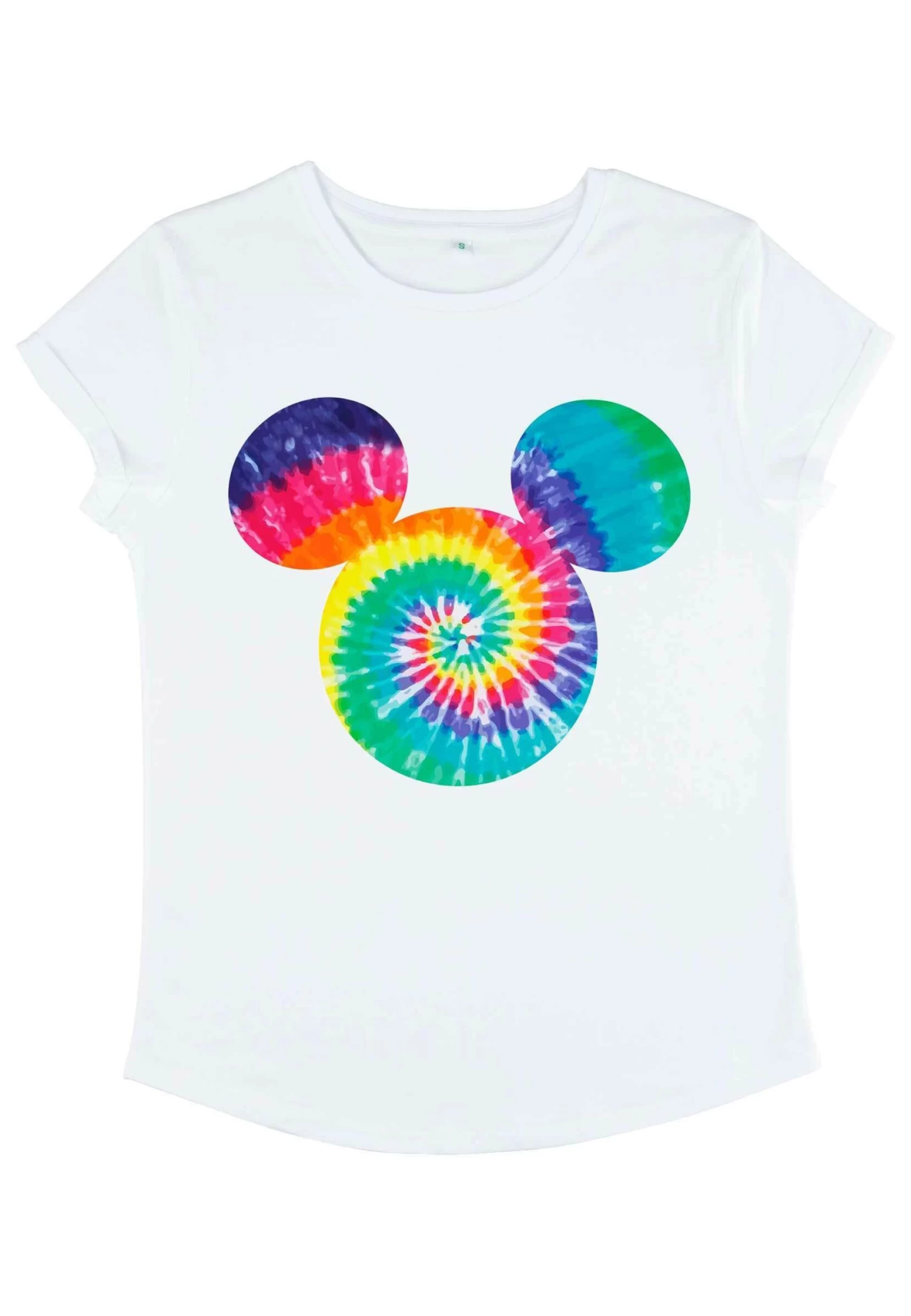 Disney Classic Mickey Mickey Tie Dye FillT-Shirt Con StampaWhite Donna T-shirt E Top H3A21D0X2-A11 2 Disney Classic Mickey Mickey Tie Dye FillT-Shirt Con StampaWhite Donna T-shirt E Top H3A21D0X2-A11 - immagine 2