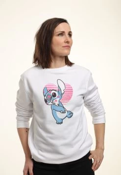 Disney Lilo & Stitch Kissy FacedFelpaWhite Donna Felpe H3A21J6L0-A11