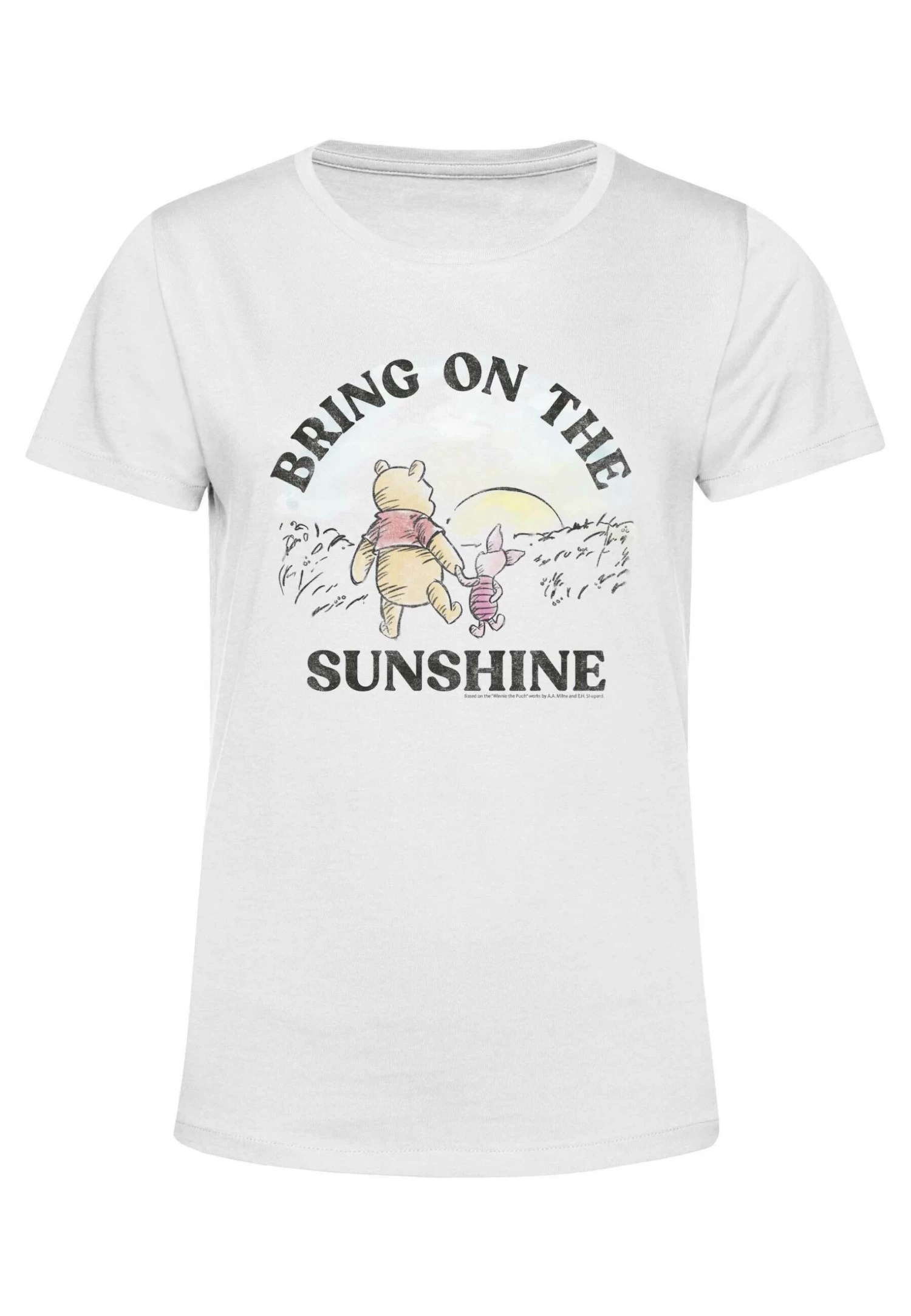 Disney Winnie The Pooh Bring On The Sunshine Piglet - T-Shirt Con Stampa - White 5 Disney Winnie The Pooh Bring On The Sunshine Piglet - T-Shirt Con Stampa - White - immagine 5