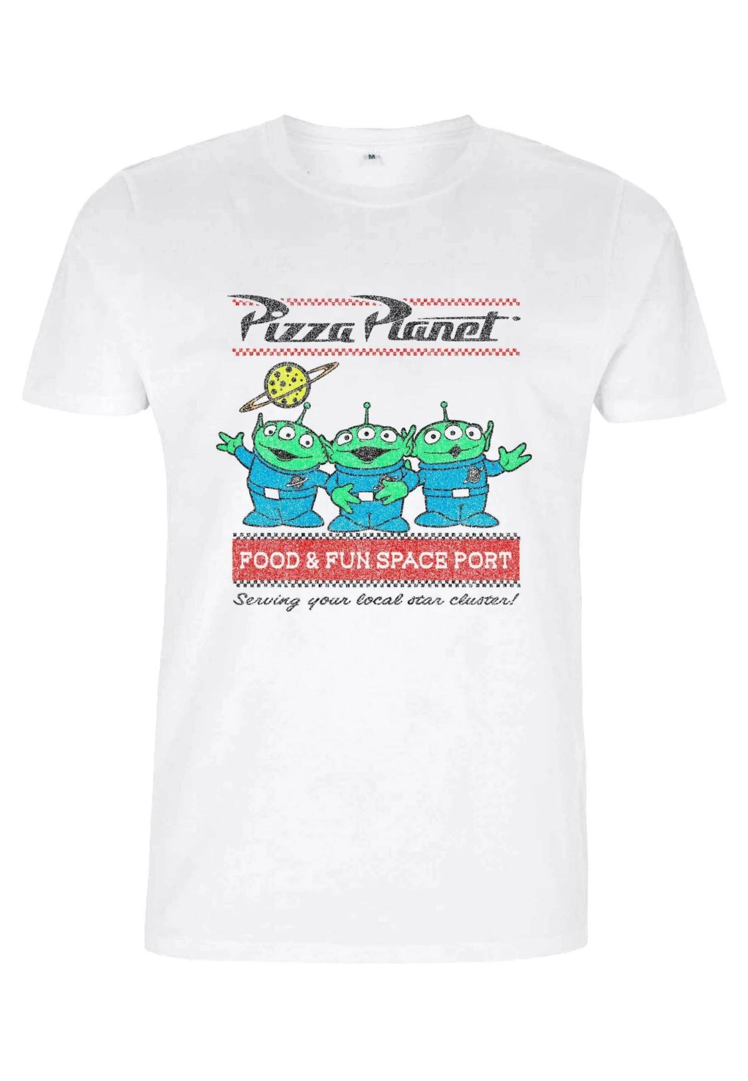 Disney Toy Story 1-3 Pizza Planet Surf - T-Shirt Con Stampa - White 1 Disney Toy Story 1-3 Pizza Planet Surf - T-Shirt Con Stampa - White