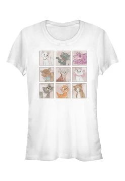 Mickey And Friends Disney KittiesT-Shirt Con StampaWhite Donna T-shirt E Top H3A21DBBF-A11