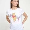 Disney Winnie The Pooh Friends Forever - T-Shirt Con Stampa - White