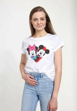 Disney Mickey Mouse Mickey Minnie HeartT-Shirt Con StampaWhite Donna T-shirt E Top H3A21D07A-A11 9 Disney Mickey Mouse Mickey Minnie HeartT-Shirt Con StampaWhite Donna T-shirt E Top H3A21D07A-A11 -Disney dbaca84afed64216818ee7461a20947f