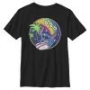 Disney Lilo & Stitch Retro RainbowT-Shirt Con StampaBlack Bambini T-shirt & Top H3A26G0QZ-Q11