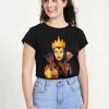 Disney Snow White Evil Queen MixT-Shirt Con StampaBlack Donna T-shirt E Top H3A21D06J-Q11