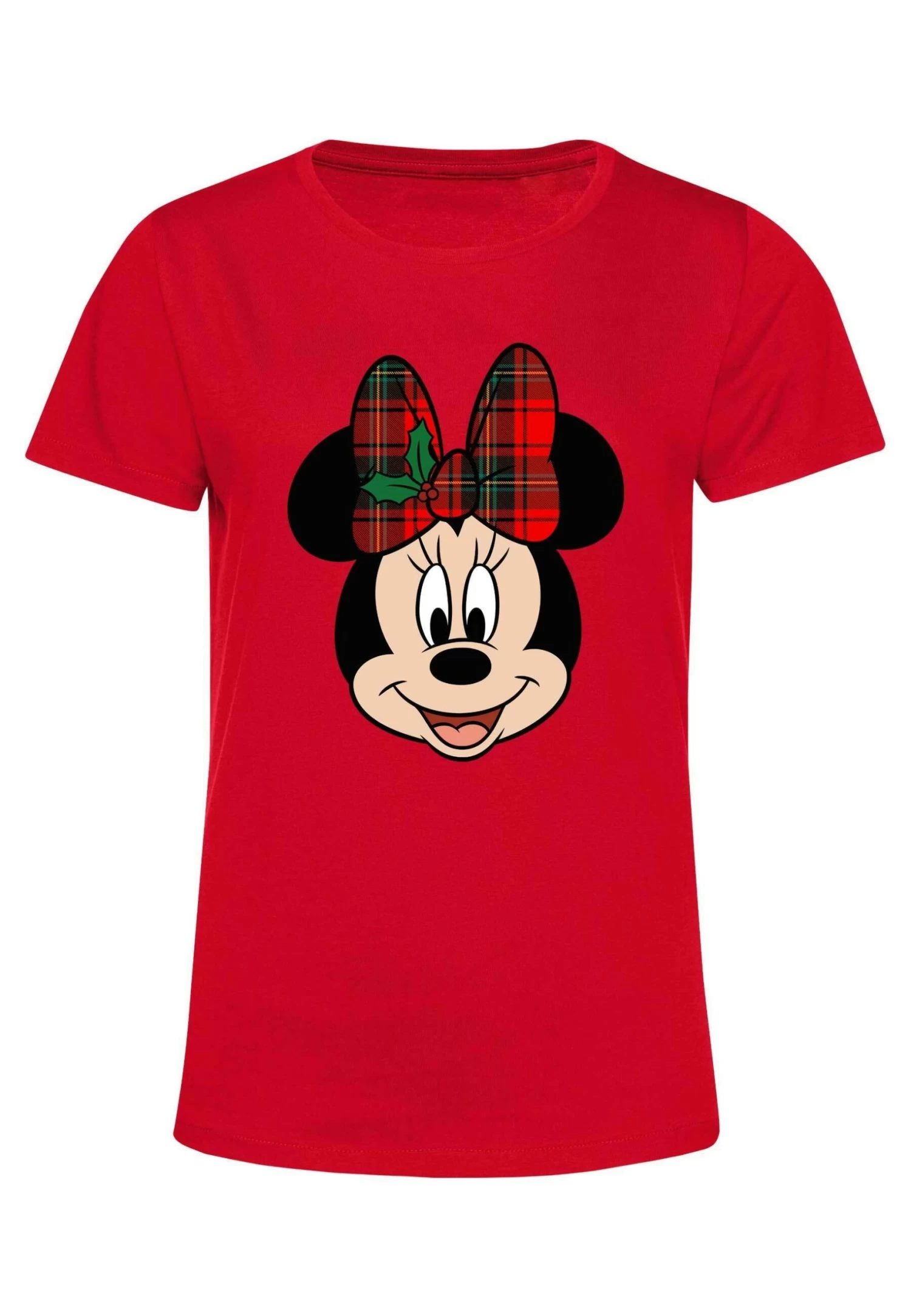 Disney Mickey Classic Big Minnie HolidayT-Shirt Con StampaRed Donna T-shirt E Top H3A21D2QZ-G11 5 Disney Mickey Classic Big Minnie HolidayT-Shirt Con StampaRed Donna T-shirt E Top H3A21D2QZ-G11 - immagine 5