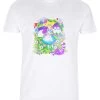 Disney Alice In Wonderland Alice Psychedelic SceneDsax04CgscT-Shirt Con StampaWhite Donna T-shirt E Top H3A21D8J4-A11
