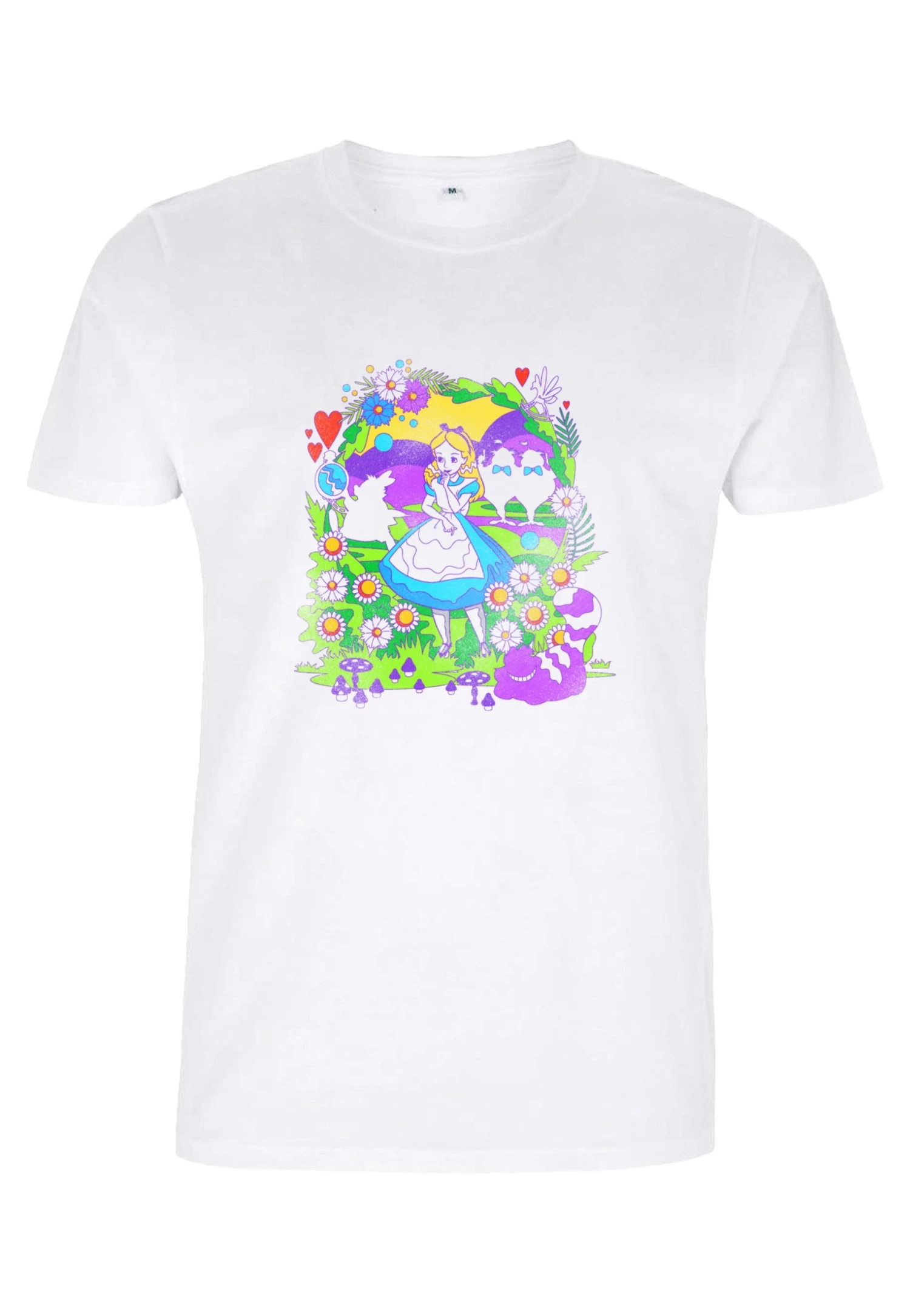 Disney Alice In Wonderland Alice Psychedelic SceneDsax04CgscT-Shirt Con StampaWhite Donna T-shirt E Top H3A21D8J4-A11 1 Disney Alice In Wonderland Alice Psychedelic SceneDsax04CgscT-Shirt Con StampaWhite Donna T-shirt E Top H3A21D8J4-A11
