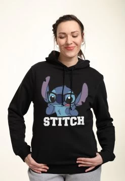 Disney Lilo Stitch StitchFelpa Con CappuccioBlack Donna Felpe H3A21J373-Q11