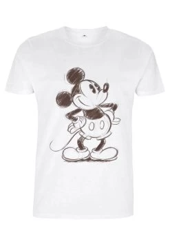Disney Mickey Classic Sketchy MickeyT-Shirt Con StampaWhite Donna T-shirt E Top H3A21D4CZ-A11