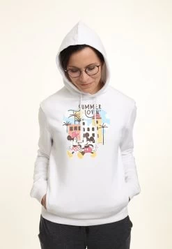 Mickey Mouse And Friends Disney Classic Mickey Minnie Felpa Con CappuccioWhite Donna Felpe H3A21J3ZA-A11 7 Mickey Mouse And Friends Disney Classic Mickey Minnie Felpa Con CappuccioWhite Donna Felpe H3A21J3ZA-A11 -Disney e3116849c2504463a8bb7db82243a293