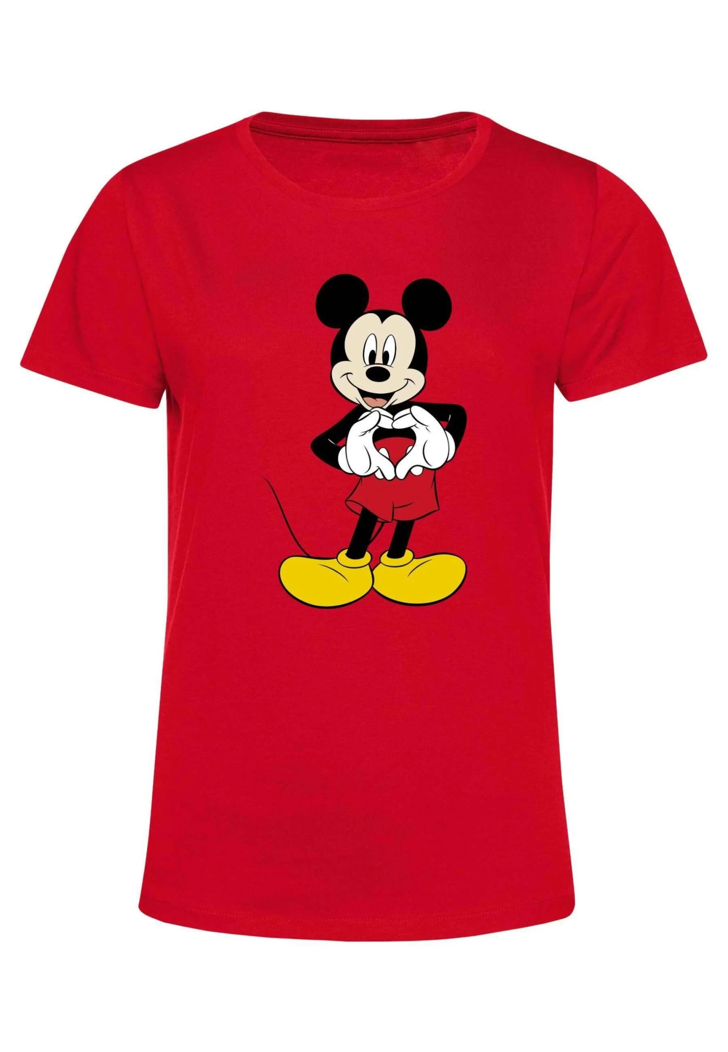 Disney Classic Mickey Mickey LoveT-Shirt Con StampaRed Donna T-shirt E Top H3A21D3I3-G11 5 Disney Classic Mickey Mickey LoveT-Shirt Con StampaRed Donna T-shirt E Top H3A21D3I3-G11 - immagine 5