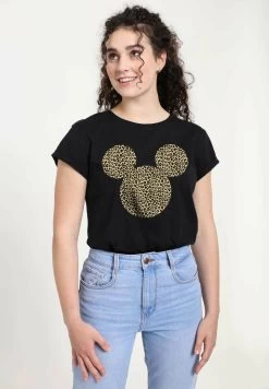 Disney Mickey Classic Animal EarsT-Shirt Con StampaBlack Donna T-shirt E Top H3A21D0CX-Q11 -Disney e87f1684b3a549b99786d728b9073aa5