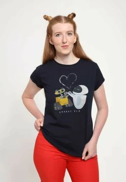 Disney Pixar Wall-ESparks FlyT-Shirt Con StampaNavy Blue Donna T-shirt E Top H3A21D01D-K11 -Disney e9427df9dea8427e862e64e9b71fb058