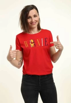 Disney Winnie The Pooh Pooh Fashion - T-Shirt Con Stampa - Red -Disney e9a2940c85cc46109fcee81c60c6c096