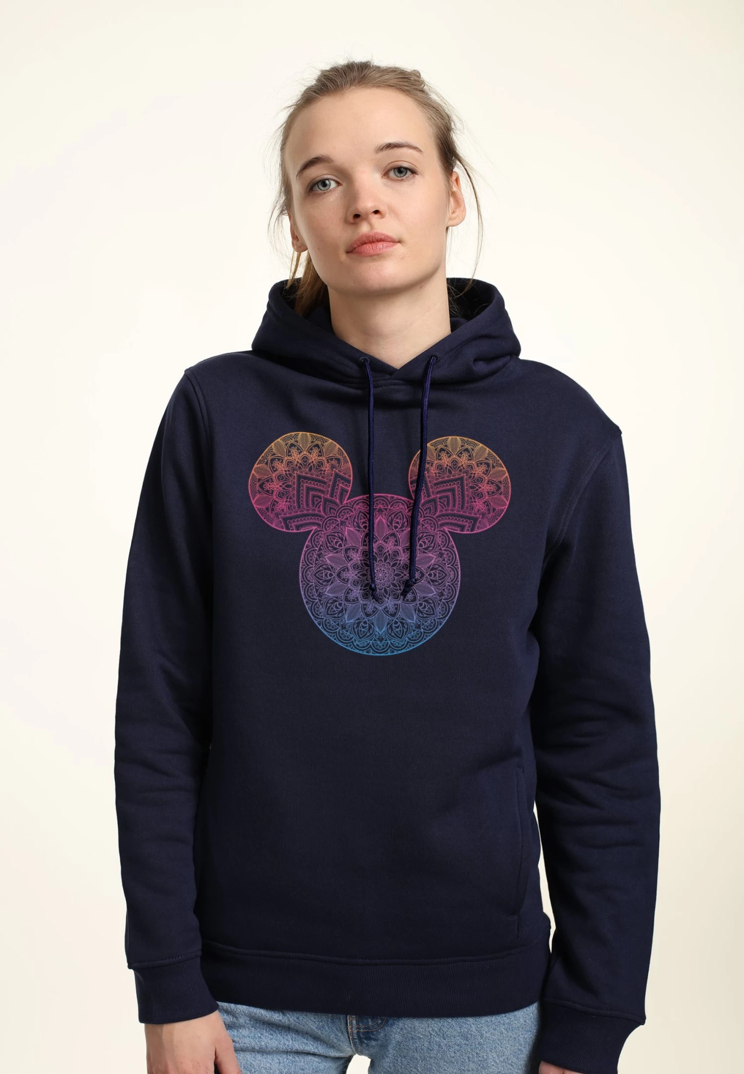 Disney Classic Mickey Mickey Mandala FillFelpa Con CappuccioNavy Blue Donna Felpe H3A21J11N-K11 1 Disney Classic Mickey Mickey Mandala FillFelpa Con CappuccioNavy Blue Donna Felpe H3A21J11N-K11
