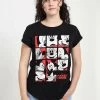Disney Mickey Classic Mickey Mouse Expression GridT-Shirt Con StampaBlack Donna T-shirt E Top H3A21E034-Q11
