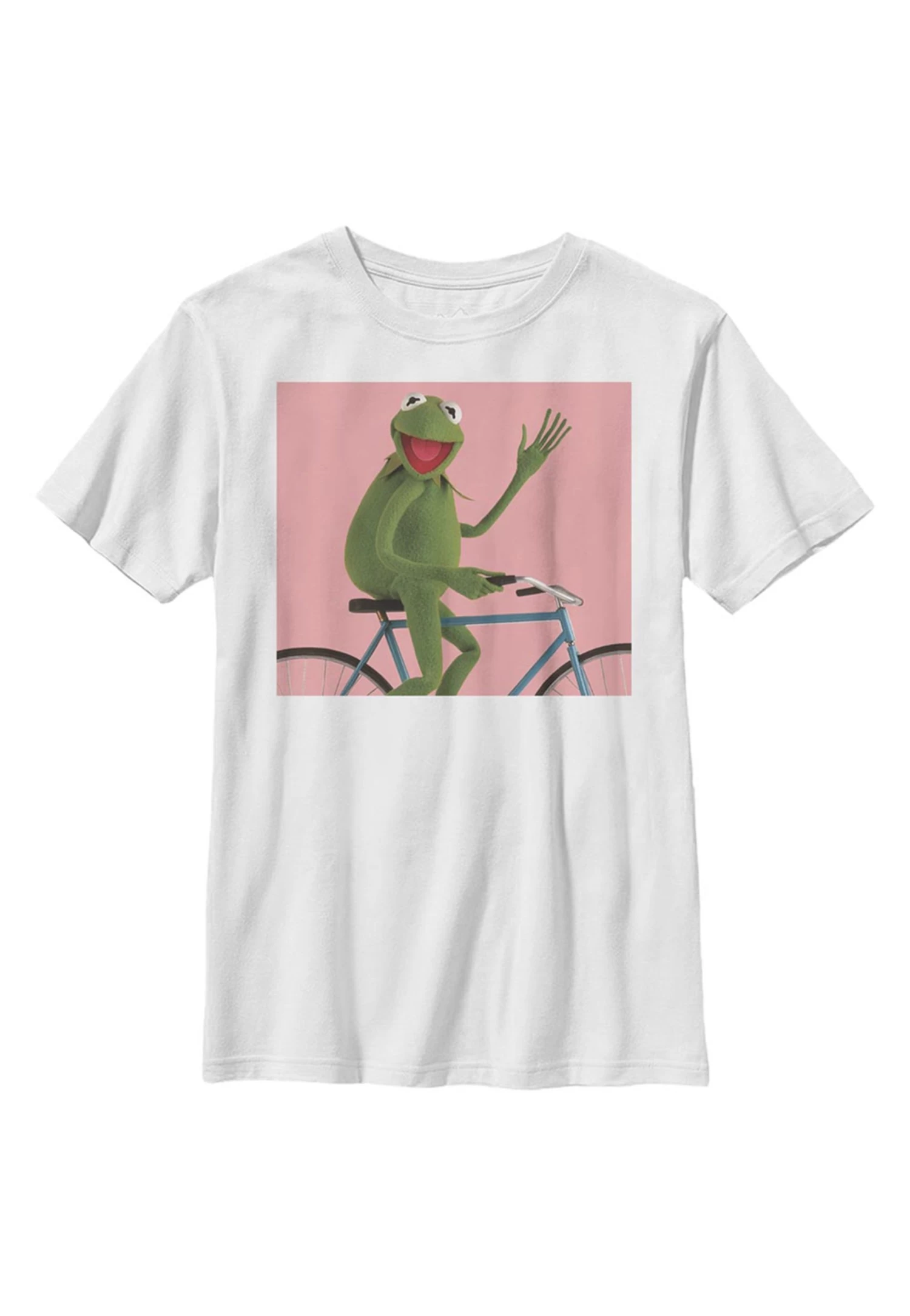 Disney Muppets Biking KermitT-Shirt Con StampaWhite Bambini T-shirt & Top H3A26G0JN-A11 1 Disney Muppets Biking KermitT-Shirt Con StampaWhite Bambini T-shirt & Top H3A26G0JN-A11