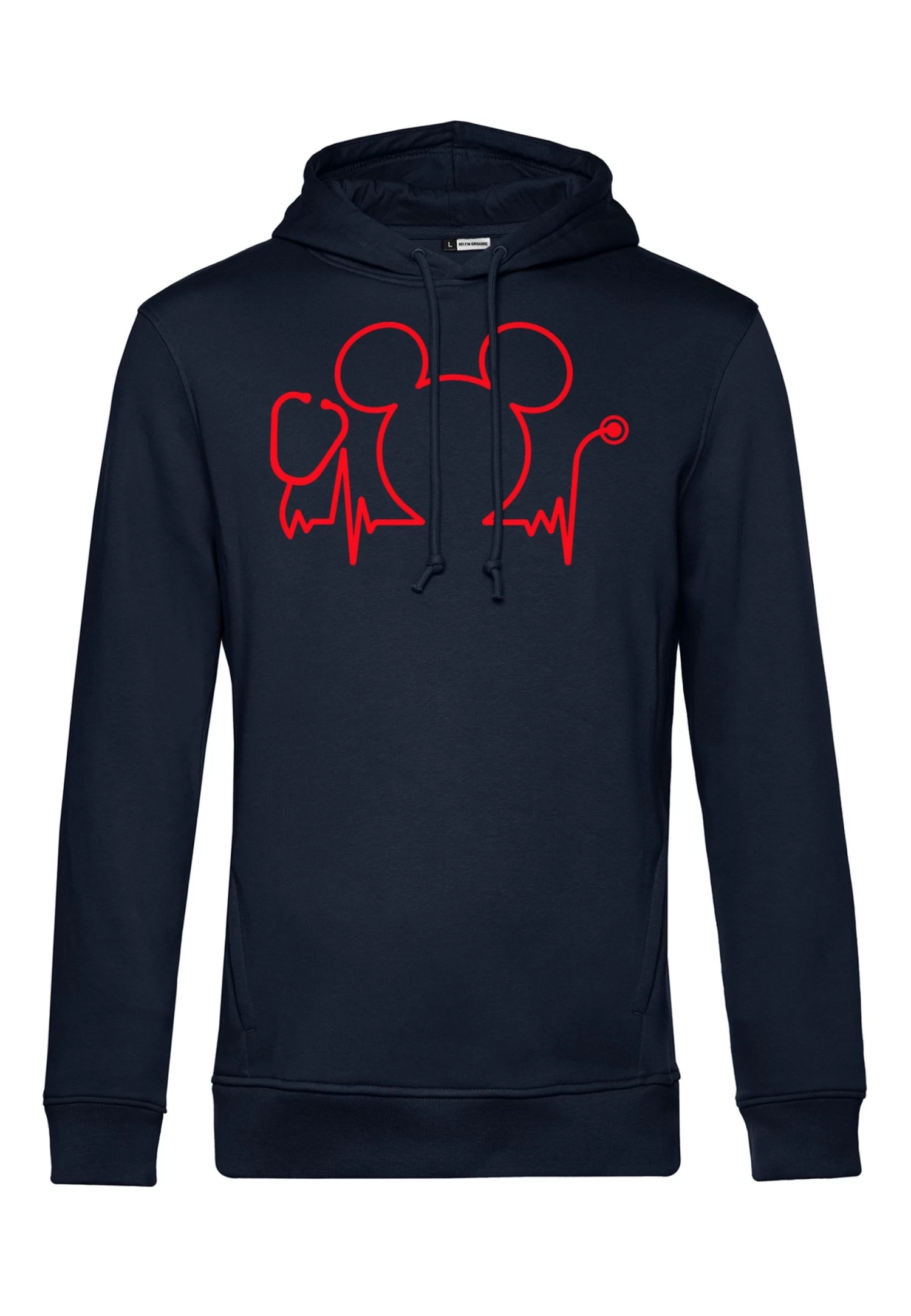 Disney Mickey Mouse Nurse DayFelpa Con CappuccioNavy Blue Donna Felpe H3A21J1LW-K11 4 Disney Mickey Mouse Nurse DayFelpa Con CappuccioNavy Blue Donna Felpe H3A21J1LW-K11 - immagine 4
