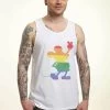 Disney Mickey Classic Love Is Love Pride Mickey - Top - White
