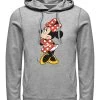 Disney Classic Mickey Traditional MinnieFelpa Con CappuccioMelange Grey Donna Felpe H3A21J0M7-C11