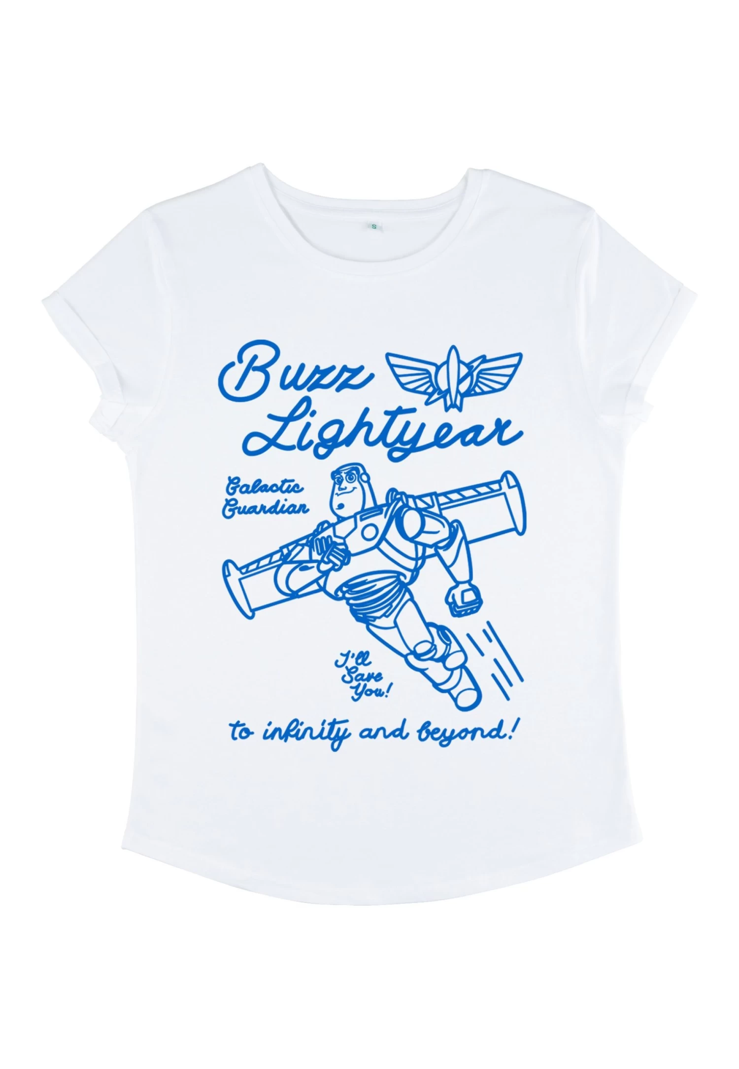 Disney Toy Story 1-3 Buzz Line ArtT-Shirt Con StampaWhite Donna T-shirt E Top H3A21D9NY-A11 5 Disney Toy Story 1-3 Buzz Line ArtT-Shirt Con StampaWhite Donna T-shirt E Top H3A21D9NY-A11 - immagine 5