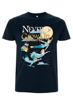 Disney Peter Pan Grow Up NeverT-Shirt Con StampaNavy Blue Uomo T-shirt E Polo H3A22O4VW-K11 -Disney f5dc49eb4cdf45dea11a65f574e57396