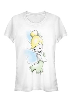 Disney Peter Pan Tink SketchT-Shirt Con StampaWhite Donna T-shirt E Top H3A21DBBP-A11