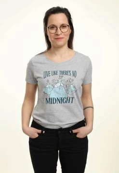 Disney Princess Midnight PrincessT-Shirt Con StampaHeather Grey Donna T-shirt E Top H3A21D1EP-C11