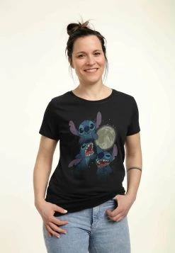 Disney LiloStitch Three Stitch MoonT-Shirt Con StampaBlack Donna T-shirt E Top H3A21D2UB-Q11 7 Disney LiloStitch Three Stitch MoonT-Shirt Con StampaBlack Donna T-shirt E Top H3A21D2UB-Q11 -Disney fee1f77039c14110b14f026f894c7088